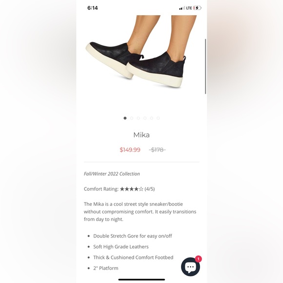 J/Slides Mika Women’s 6.5 Platform Leather Slip On Sneaker Boot Bronze / Brown - Picture 10 of 10